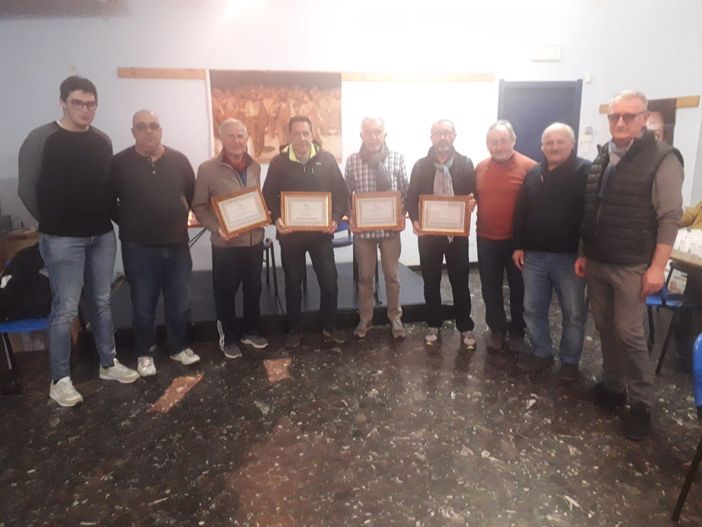 I vincitori dei campionati Alto Piemonte - Foto Federbocce