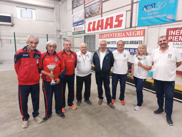 Bocce, Valle Mosso Mossese vince a Buronzo - Foto Federbocce