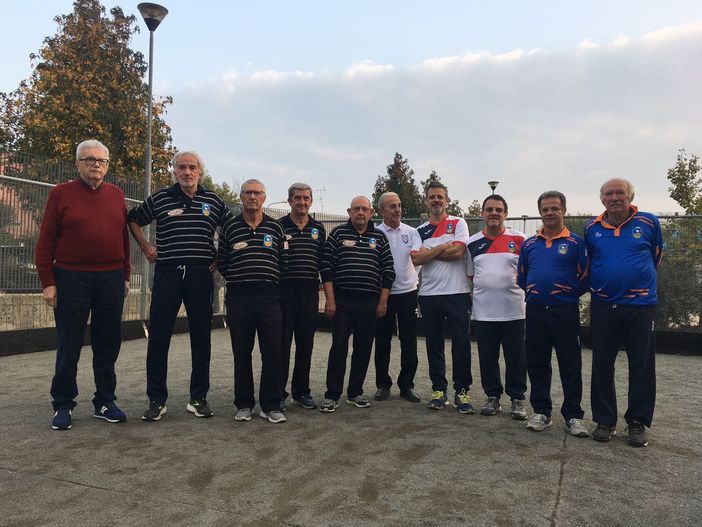 Le 4 coppie semifinaliste della Coppa Alto Piemonte - Foto Federbocce