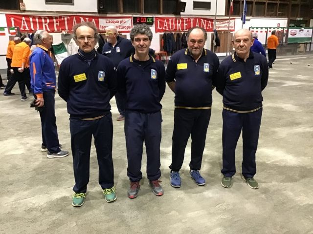 La Torrazzese che questa sera sfida Piatto Sport nei quarti di finale - Foto Federbocce