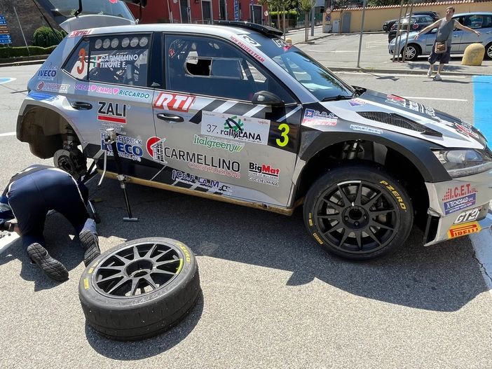 7° Rally Lana, Carmellino si ferma alla Ailoche:  Pizio in testa alla  classifica - Foto Ermanno Orsi