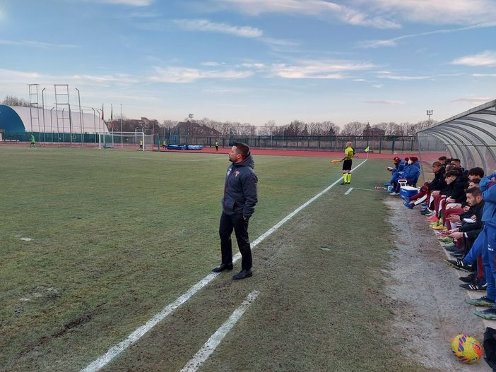 Per il mister granata Coppitelli il derby è girato sul 2-2 - Foto Alessandro Bozzonetti