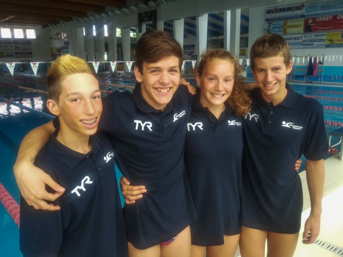 Nuoto - Andrea Dellarole è il migliore dei Ragazzi Dynamic agli Italiani