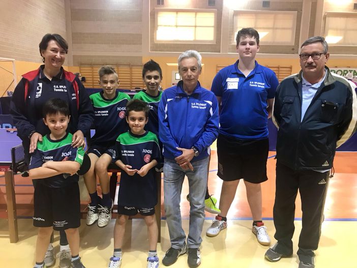Prova da applausi per i ragazzi del tennis tavolo Splendor Drago/Garbaccio