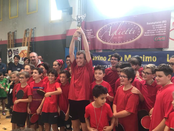 80 ragazzi a Cossato per il Grand Prix Regionale di tennistavolo FOTOGALLERY