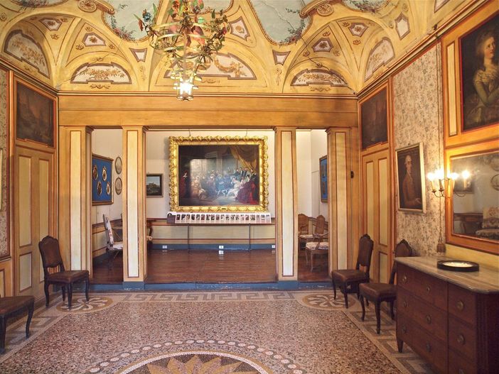 La sala dell'alcova - Foto UPBeduca