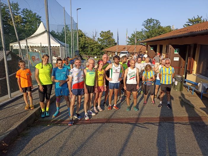"Su e giù par an Vej" per la Festa di San Giovanni, 34 i runner a Veglio