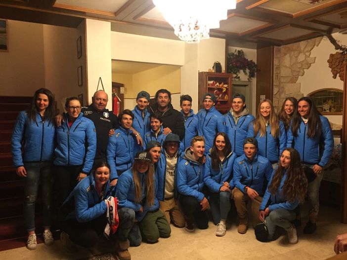 Paolo Colombo guida le giovani speranze dello sci azzurro alla Children Cup