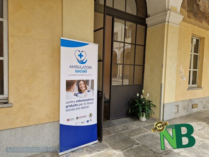 A Biella il dentista gratuito per i più fragili: inaugurato lo studio di odontoiatria sociale