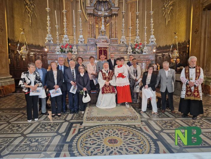Questa mattina gli anniversari di matrimonio delle coppie di Chiavazza Questa mattina gli anniversari di matrimonio delle coppie di Chiavazza