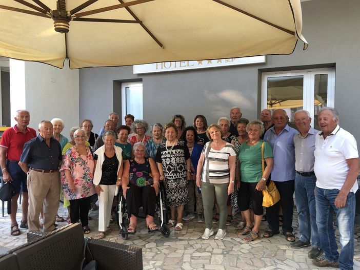 Cortesia a gentilezza come sempre, a Bellaria, per il gruppo anziani di Valdengo