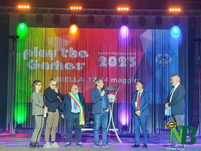 Play the Games, la cerimonia di inaugurazione a Biella, Corradino: "Saranno giorni bellissimi e intensi", foto e video Mattia Baù Play the Games, la cerimonia di inaugurazione a Biella, Corradino: "Saranno giorni bellissimi e intensi", foto e video Mattia Baù
