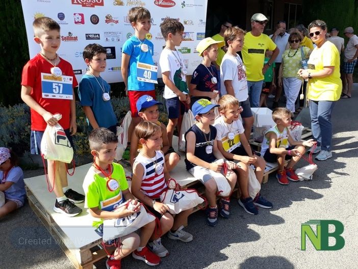 Baby Race a Pollone dal cielo, i piccoli vincitori della Maratoma