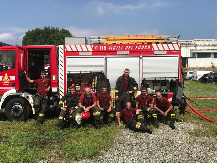 Due volontari del Distaccamento VVF di Cossato diventano Vigili effettivi Due volontari del Distaccamento VVF di Cossato diventano Vigili effettivi