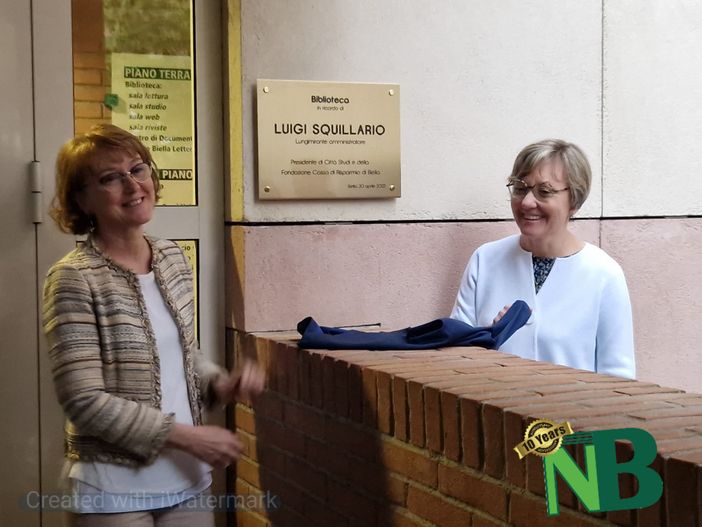 20 aprile 2023: la biblioteca di Città Studi è intitolata a "lungimirante amministratore, Luigi Squillario"