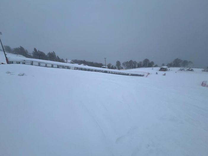 Allerta meteo, gli impianti a Bielmonte restano chiusi, foto pag fb oasi zegna