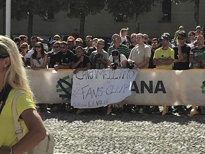 Rally Lana, pronto a partire con il tifo anche il Caramellino Fans Club, FOTO Rally Lana, pronto a partire con il tifo anche il Caramellino Fans Club, FOTO