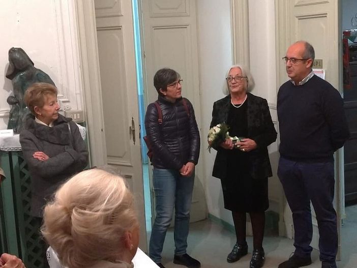 Opere di Carla Vallata erano state ospitate anche a Villa Schneider