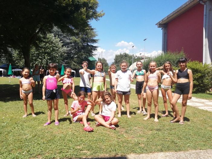 Centro estivo in piscina con il comune di Cerrione