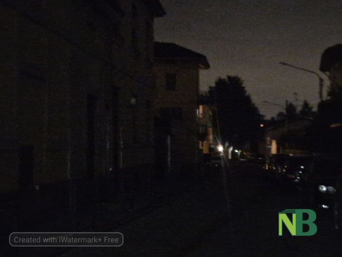 Chiavazza al buio, il Comune: "In giornata il problema verrà risolto"