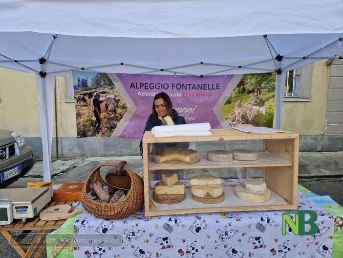 A Chiavazza è arrivato un nuovo banco al mercato in Piazza XXV Aprile A Chiavazza è arrivato un nuovo banco al mercato in Piazza XXV Aprile