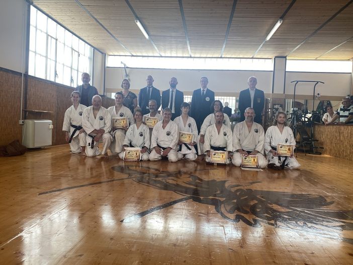 Esami di cinture nere e dan per l'ASD Mushin di Valle Mosso