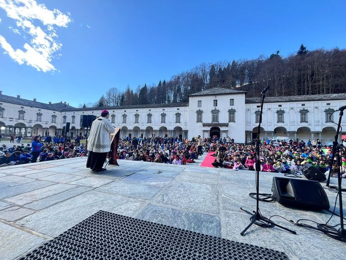 Grande giornata oggi a Oropa con la Festa Diocesana, foto Giordana Ceccato