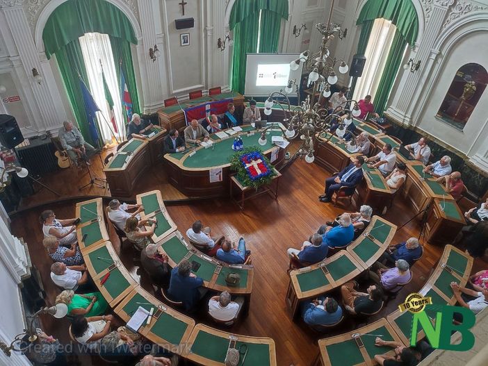 La "Festa dël Piemont" a Palazzo Oropa tra musica e interventi culturali, FOTO Mattia Baù per newsbiella.it