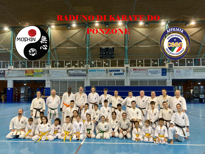 Asd Mushin: esami e raduno di Karate Do