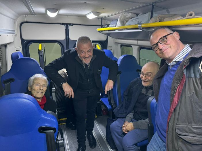 Le telecamere de Le Iene alla Casa per Anziani Simonetti di Netro