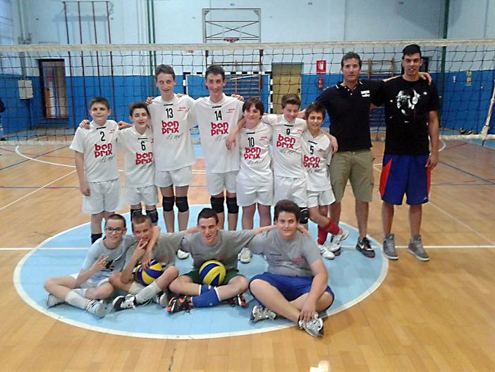 L'Under 13 del Biella Volley