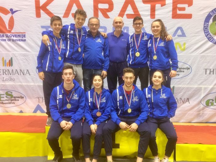 Karate: Successi biellesi in Slovenia, atleti Ippon 2 strepitosi