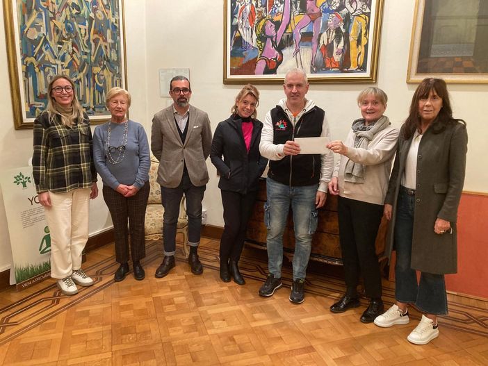 Una donazione di 500 euro al Fondo Edo Tempia dalla corsa Lana boschi e lavatoi