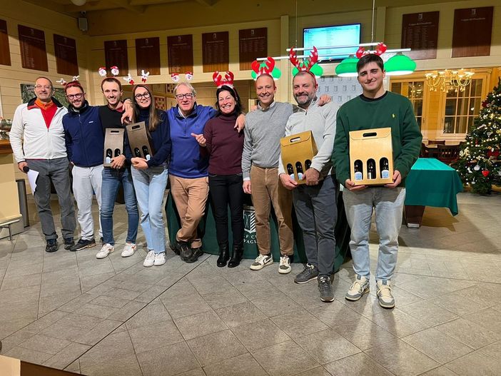 Al Golf Club Cavaglià oltre 80 partecipanti alla Louisiana Osteria Rabezzana.