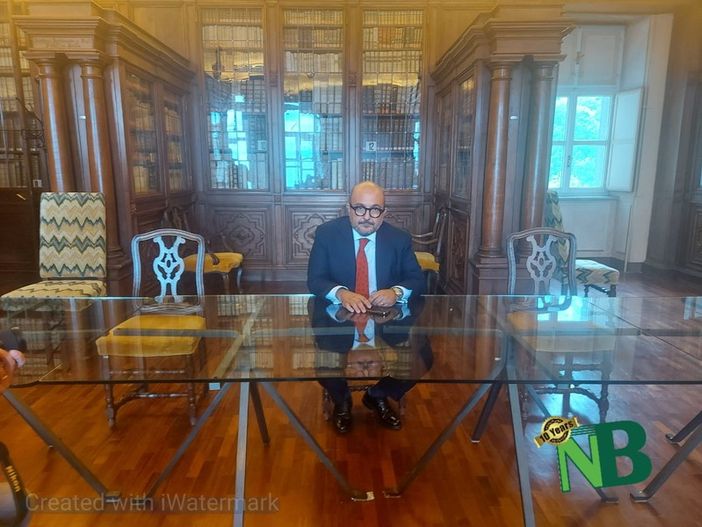 Biella, il Santuario di Oropa tra i progetti 2024 del Ministero della Cultura, la conferenza del Ministro Sangiuliano - Foto Alessandro Bozzonetti per newsbiella.it
