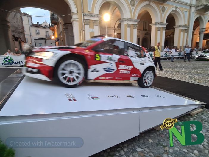 Rally della Lana, nella prima speciale di Oropa in testa Mabellini, foto Ciccarelli per newsbiella.it