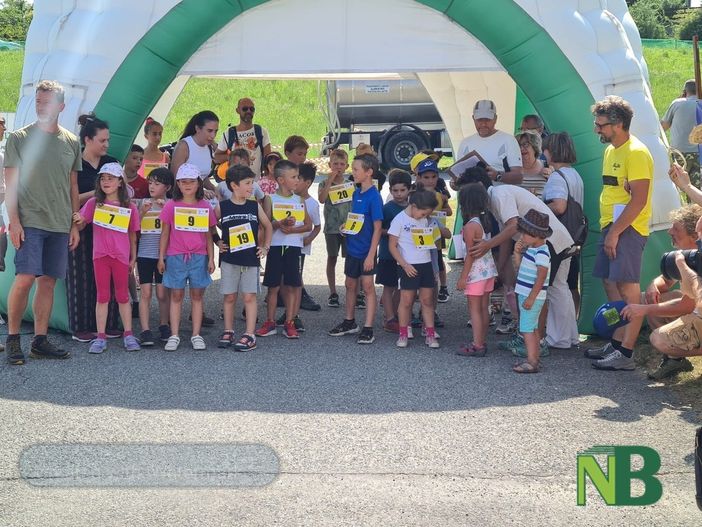 Pollone dal cielo, anche i più piccoli hanno corso la loro "Maratoma" Pollone dal cielo, anche i più piccoli hanno corso la loro "Maratoma"