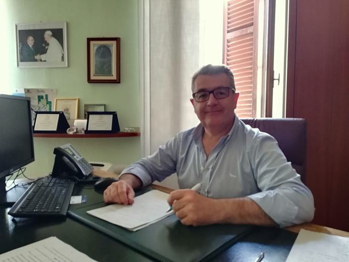 Il sindaco di Cossato Enrico Moggio