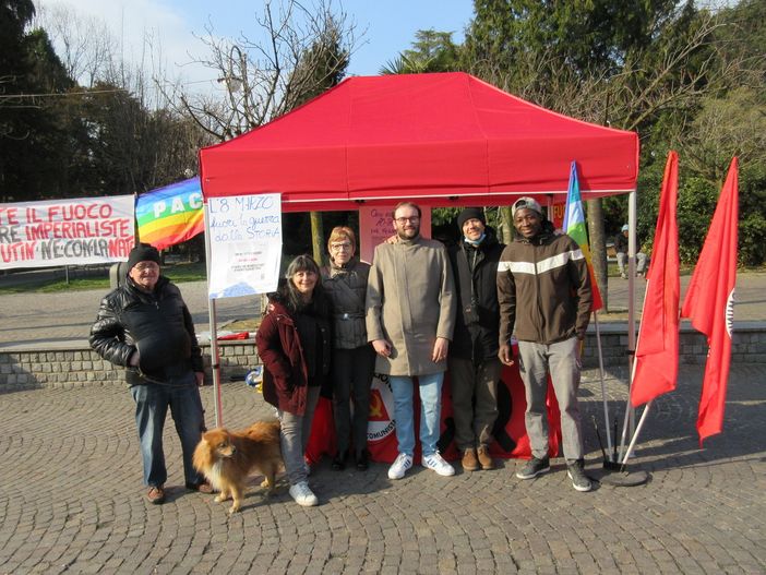 Pace in Ucraina, anche le sinistre d'opposizione di Biella e Vercelli sono scese in piazza