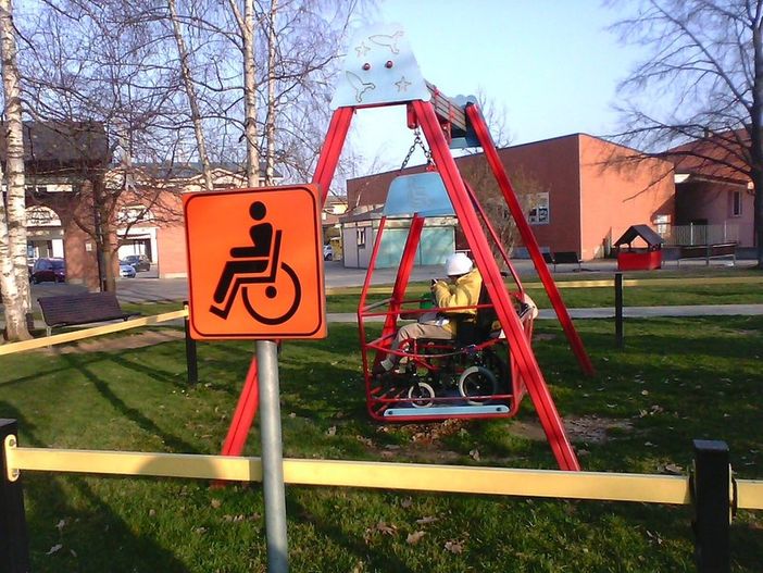 parco giochi disabili
