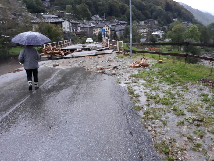 A Piedicavallo la pioggia ha raggiunto i 610 mm in 24 ore A Piedicavallo la pioggia ha raggiunto i 610 mm in 24 ore