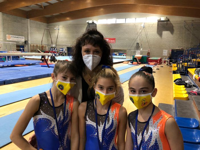 Ginnastica Artistica: la Pietro micca conquista l'oro a squadre Allieve Ginnastica Artistica: la Pietro micca conquista l'oro a squadre Allieve