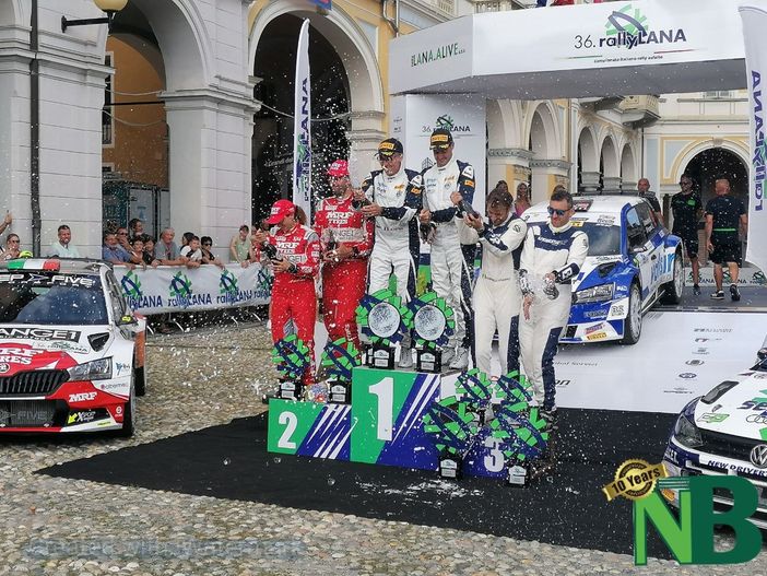 Rally Lana, la firma è di Albertini - Fappani Rally Lana, la firma è di Albertini - Fappani