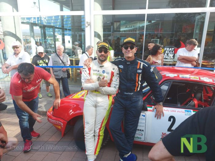 Rally della Lana storico, primi al traguardo Angelo Lombardo con Roberto Consiglio