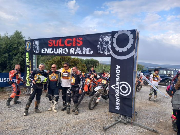Il biellese Franco Regalli al Sulcis Enduro Raid 2023