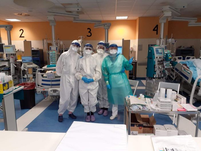 Foto Filippo Sarcì - Reparto Rianimazione Ospedale di Biella