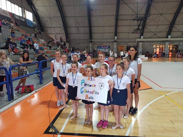 Ginnastica Ritmica, bella prova per le Mini ed Esordienti biellesi ad Asti