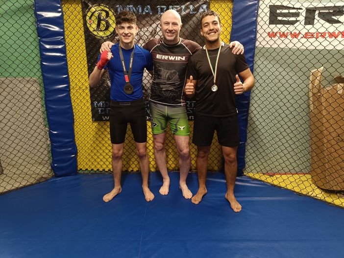 Ahmed Mounir e Najim Rmouz del Team Spazioforma Biella in Coppa Italia e Brazilian Jiu-Jitsu Ahmed Mounir e Najim Rmouz del Team Spazioforma Biella in Coppa Italia e Brazilian Jiu-Jitsu