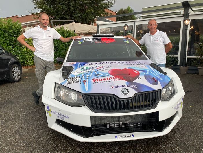 Vigliano, una mano sul cuore per Tasinato pilota: parte la raccolta fondi 2022 FOTO