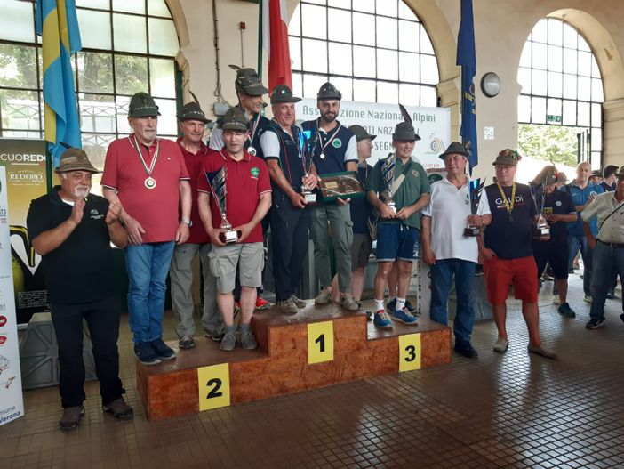 Biella sul podio ai Campionati Nazionali A.N.A. di Tiro a Segno